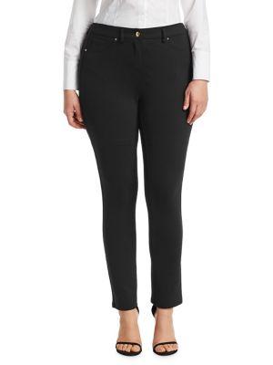 Ashley Graham X Marina Rinaldi Odalisca Compact Jersey Skinny Pants