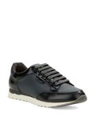 Kenneth Cole New York Still Shot Perforated Leather Lace-up Sneakers