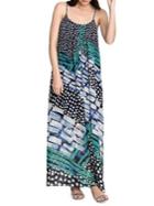 Nic+zoe Bloom Me Away Printed Maxi Dress