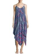 Tommy Bahama Scarf Cotton Midi Dress