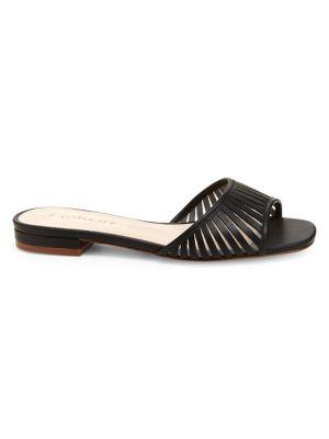 Nanette Lepore Wonder Faux-leather Sandals