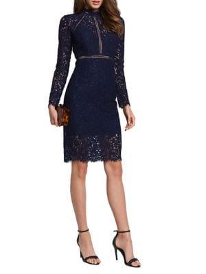 Bardot Rozie Lace Sheath Dress
