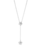 Kate Spade New York Pave Flower Lariat Necklace