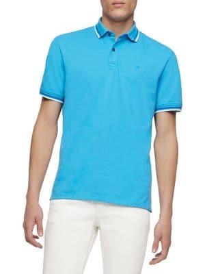 Calvin Klein Short Sleeve Pique Polo