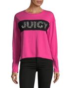 Juicy Couture Embellished Cotton Tee