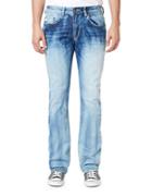 Buffalo David Bitton Five-pocket Faded Jeans