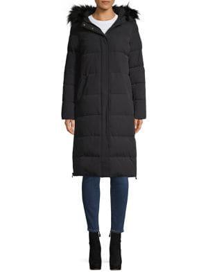 Tommy Hilfiger Faux-fur Trimmed Puffer Jacket