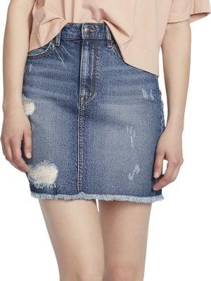 Ella Moss Gwen Denim Mini Skirt