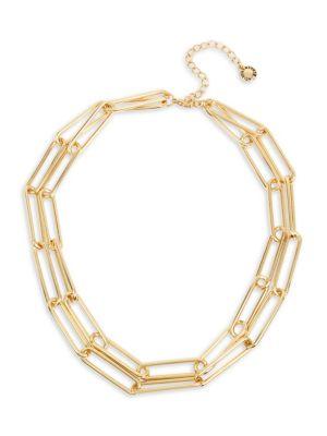 Bcbgeneration Hyperlinks Goldtone Oval Link Layered Necklace