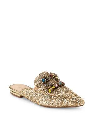 Nanette By Nanette Lepore Gillian Glitter Mules