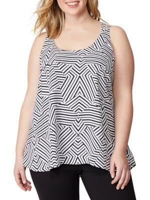 Rebel Wilson X Angels Plus Crossed Strap Camisole