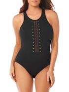 Amoressa By Miraclesuit Moulin Rouge Satin One-piece Swimsuit