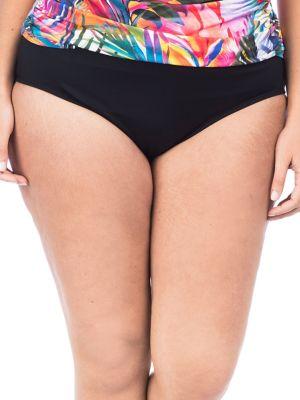 Lauren Ralph Lauren Plus High-waist Swim Bottoms