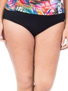 Lauren Ralph Lauren Plus High-waist Swim Bottoms