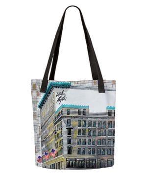 Vida Lord & Taylor 5th Ave Canvas Tote