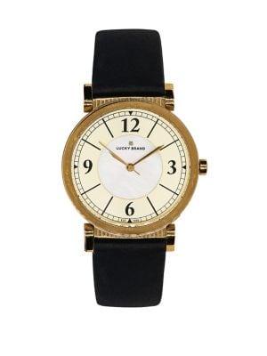 Lucky Brand Carmel Leather Watch