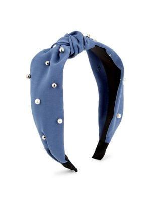 Bindya Faux Pearl Knotted Headband