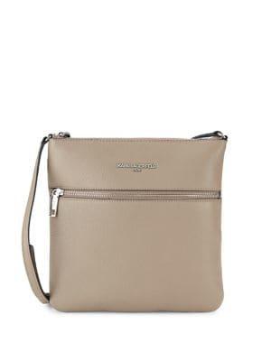 Karl Lagerfeld Paris Bouquet Leather N/s Crossbody