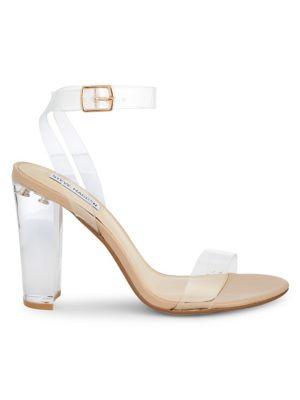 Steve Madden Camile See-thru Block Sandals