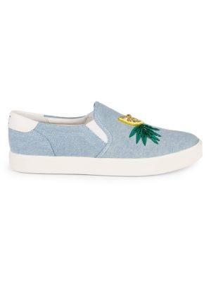 Sam Edelman Embroidered Slip-on Sneakers