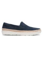 Clarks Marie Pearl Suede Slip-on Sneakers