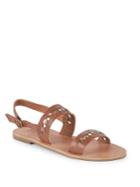 Frye Ally 2 Band Hammered Stud Leather Sandals