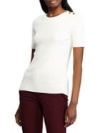 Lauren Ralph Lauren Button-trim Sweater