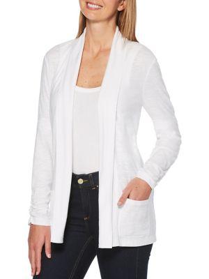 Rafaella Petite Open Front Cardigan