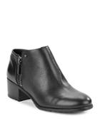 Karl Lagerfeld Paris Natalie Leather Ankle Boots