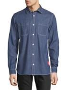 Calvin Klein Jeans Utility Denim Button-down Shirt