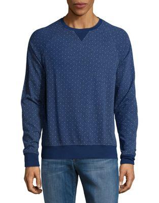 Brooks Brothers Red Fleece Dotted Crewneck Sweater