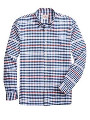 Brooks Brothers Red Fleece Plaid Button-down Shirt