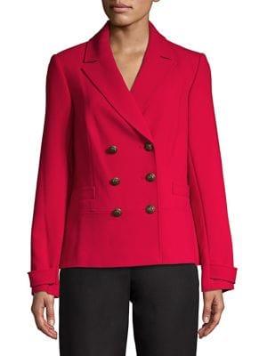 Karl Lagerfeld Paris Classic Double-breasted Jacket