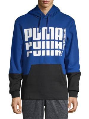 Puma Colorblock Logo Hoodie