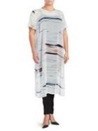 Vince Camuto Plus Floating Whispers Long Tunic