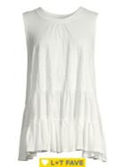 Free People Sleeveless Tiered Hem Tunic