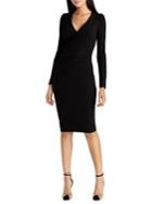 Rachel Rachel Roy Romy Surplice Bodycon Dress