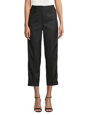 Marella Cropped Straight Leg Pants
