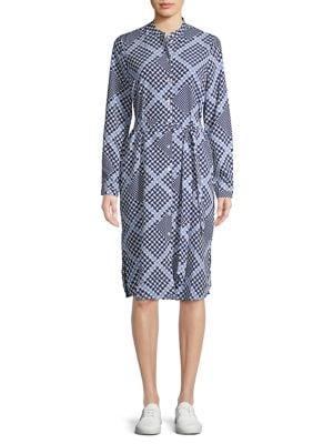 Vero Moda Andratx Houndstooth-print Shirtdress