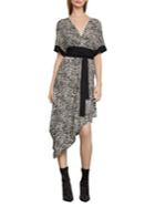 Bcbgmaxazria Leopard-print Wrap Dress