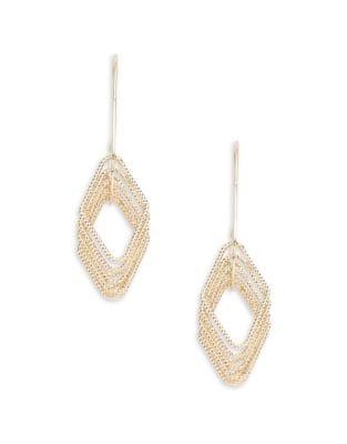Shashi Diamond Drop Earrings