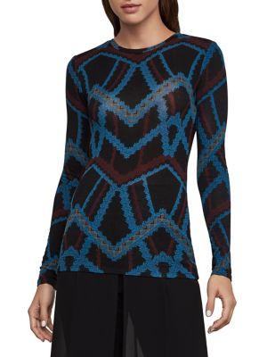 Bcbgmaxazria Caravan Stitch Stretch Top