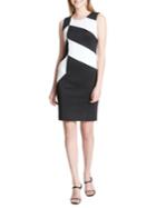 Calvin Klein Colorblock Scuba Dress