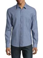 Hugo Boss Reid 44 Slim-fit Cotton Button-down Shirt