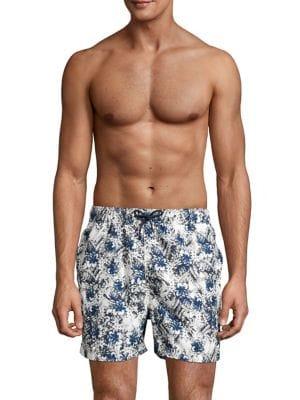 Selected Homme Floral Printed Swim Trunks