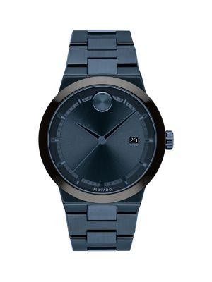 Movado Bolt Stainless Steel Bracelet Watch