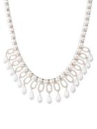 Ivanka Trump Faux Pearl & Crystal Drama Necklace