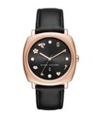 Marc Jacobs Classic Gold Leather Analog Watch