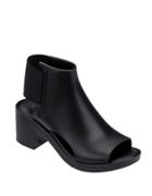 Melissa Just Dance Elastic Back Open-toe Ankle Boots