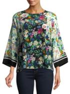 Weekend Max Mara Floral Silk Top